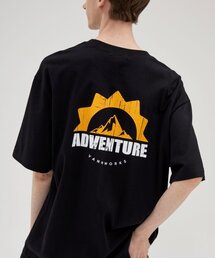 アドベンチャー オーバーサイズ 半袖Tシャツ (VNCTS209) ブラック