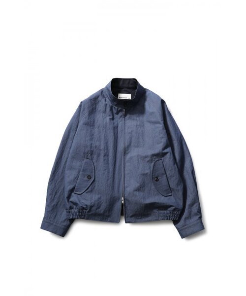 23SS Visitor Harrington Jacket Indigo Blue