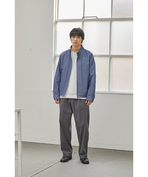 HORLISUN(ホーリーサン)の「23SS Visitor Harrington Jacket Indigo Blue(その他アウター・レディース・その他・LARGE/MEDIUM/SMALL)」の2枚目の写真