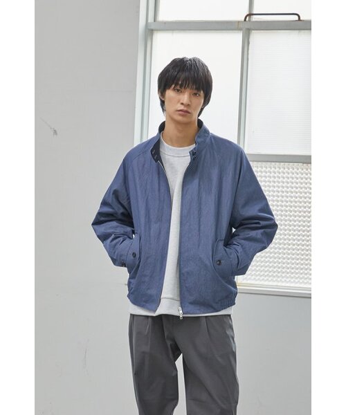 HORLISUN(ホーリーサン)の「23SS Visitor Harrington Jacket Indigo Blue(その他アウター・レディース・その他・LARGE/MEDIUM/SMALL)」の6枚目の写真