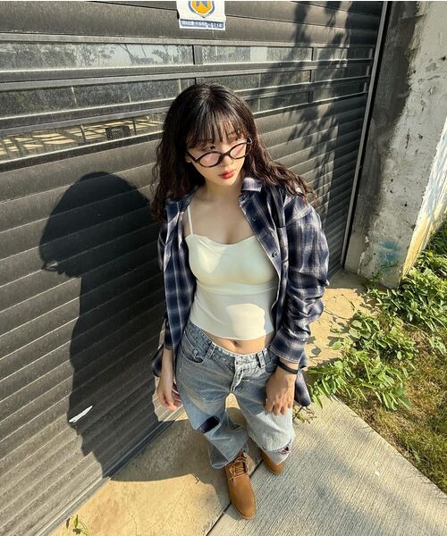 DECET WOMEN（デケット ウーマン）の「カットワイドジーンズ DCWPT009LBlueB（デニムパンツ・レディース・その他・SMALL/MEDIUM/LARGE/X-SMALL）」の10枚目の写真