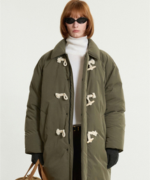 TNGT（ティーエヌジーティー）の「European-goose Duffle Long Down Jumper (Khaki) TNJU5F207K2（ダウンジャケット/コート）」