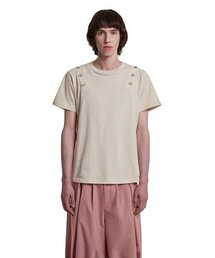 TRUNK PROJECT（トランクプロジェクト）の「Button T-Shirt_Ivory（Tシャツ/カットソー）」