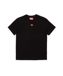 DIESEL KIDS | DIESEL（ディーゼル）Kids & Junior ワンポイントブランドロゴ半袖Tシャツカットソー(Tシャツ/カットソー)