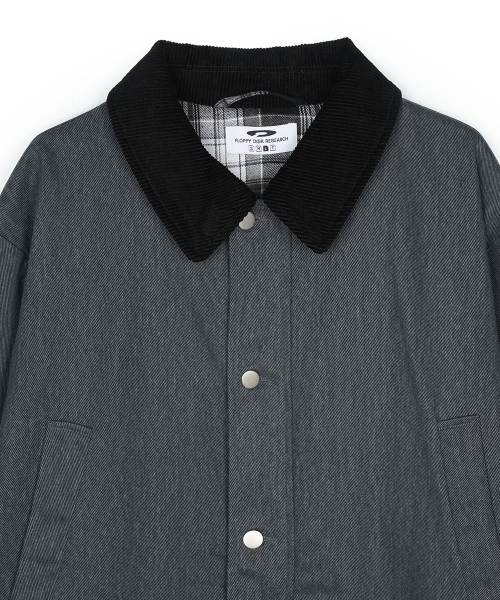 FDR（エフディーアール）の「Work Safari Chore Long Jacket Black（ミリタリージャケット・メンズ・その他・SMALL/MEDIUM/LARGE）」の3枚目の写真