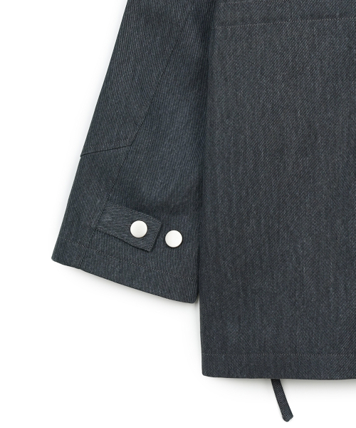FDR（エフディーアール）の「Work Safari Chore Long Jacket Black（ミリタリージャケット・メンズ・その他・SMALL/MEDIUM/LARGE）」の5枚目の写真