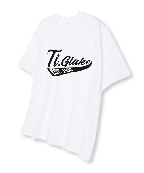 TI.GLAKE(ティーグレイク)の「ESTテイル 半袖Tシャツ ホワイト(Tシャツ/カットソー・レディース・その他・LARGE/X-LARGE/XX-LARGE)」の1枚目の写真