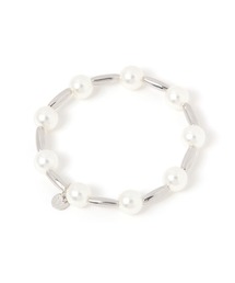 niko and... | パール調メタルコンビブレスレット(ブレスレット)