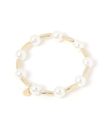 niko and... | パール調メタルコンビブレスレット(ブレスレット)