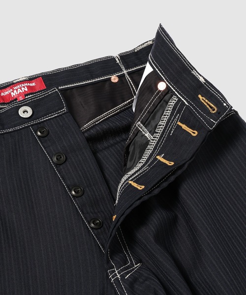 JUNYA WATANABE MAN（ジュンヤワタナベマン）の「Levi's W-NAME WOOL STRIPE PANTS（その他パンツ・メンズ・ネイビー系・M/S）」の8枚目の写真