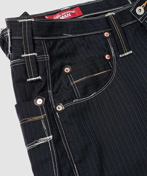 JUNYA WATANABE MAN（ジュンヤワタナベマン）の「Levi's W-NAME WOOL STRIPE PANTS（その他パンツ・メンズ・ネイビー系・M/S）」の3枚目の写真