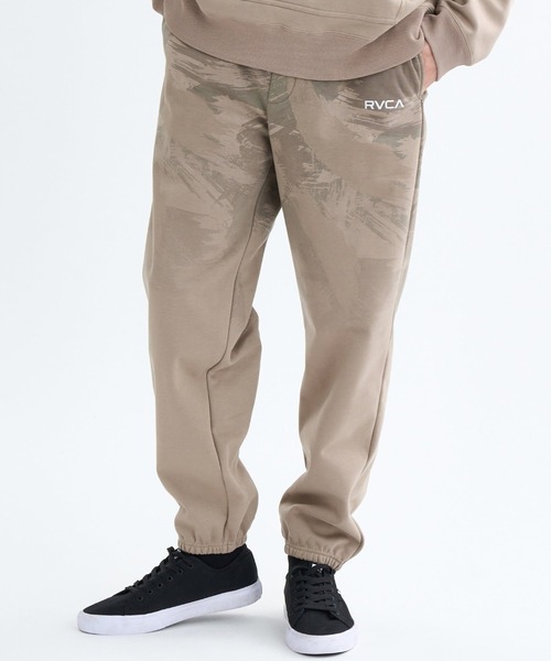 RVCA(ルーカ)の「RVCA FADE WRWB PT(スウェットパンツ・メンズ・カーキ/ブラック系2・L/M)」の2枚目の写真