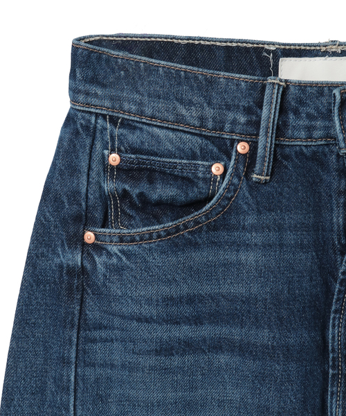 martinique（マルティニーク）の「【MOTHER/マザー】THE HALF-PIPE ANKLE（デニムパンツ・レディース・インディゴブルー・24/25）」の5枚目の写真