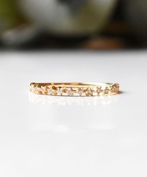 sowi（ソーイ）の「K10YG　ダイヤモンド　スターダスト　ハーフエタニティリング（リング）」