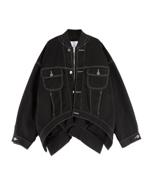 MA-1 DOCKING DENIM JACKET / MA-1ドッキングデニムジャケット（デニム