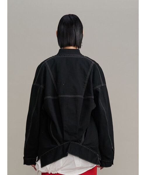 UN3D.（アンスリード）の「MA-1 DOCKING DENIM JACKET / MA-1