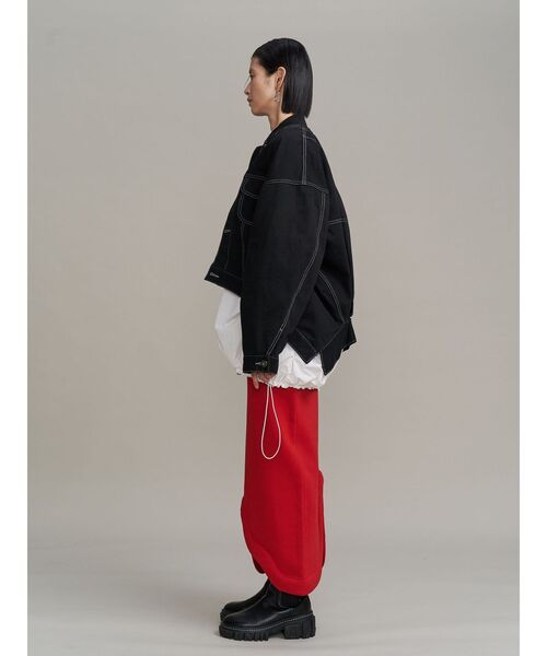 MA-1 DOCKING DENIM JACKET / MA-1ドッキングデニムジャケット（デニム