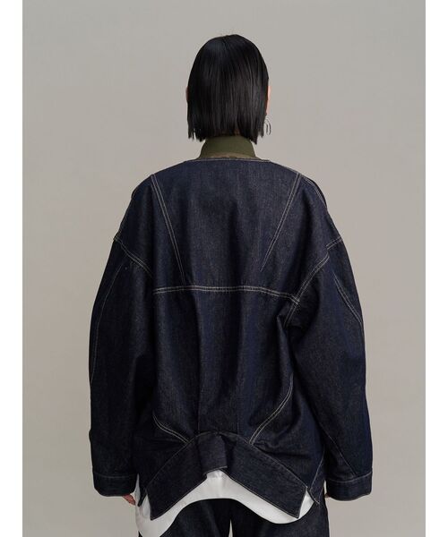UN3D.（アンスリード）の「MA-1 DOCKING DENIM JACKET / MA-1