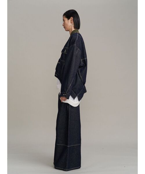 UN3D.（アンスリード）の「MA-1 DOCKING DENIM JACKET / MA-1