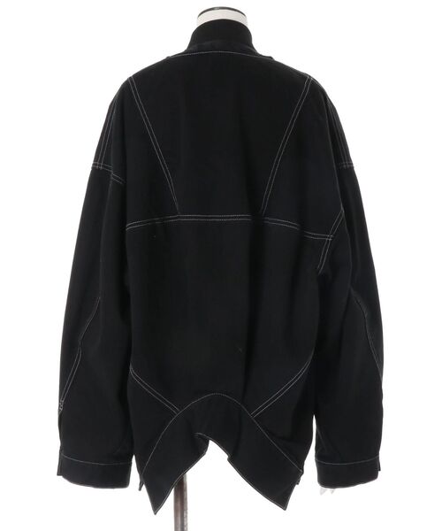 UN3D. アンスリード　レイヤード　デニムジャケット　インディゴブルー UN3D. アンスリード レイヤード デニムジャケット インディゴブルー