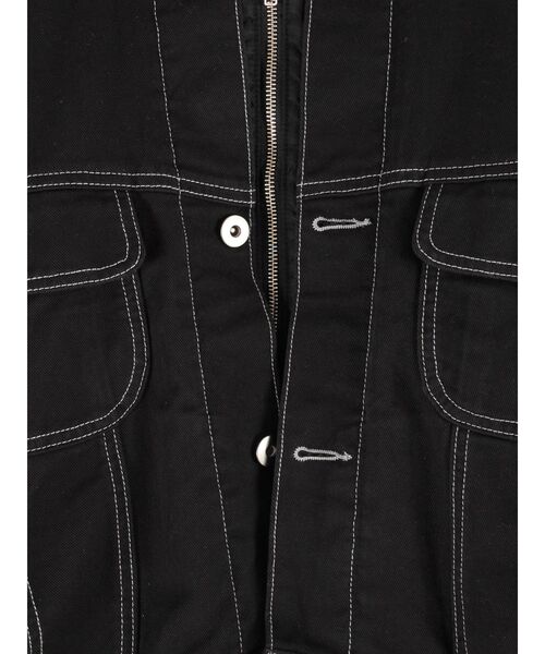 MA-1 DOCKING DENIM JACKET / MA-1ドッキングデニムジャケット（デニム