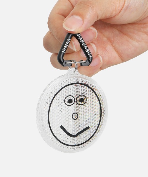 PAPERSKY(ペーパースカイ)の「PAPERSKY / 平山昌尚(HIMAA) ペーパースカイ Reflector Keyholder リフレクターキーホルダー 反射板 カラビナ キーリング(キーホルダー・レディース・その他・FREE)」の2枚目の写真
