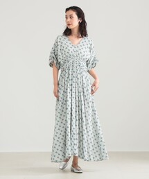 NE QUITTEZ PAS!（ヌキテパ）の「ne Quittez pas / スモール フラワー ギャザー ワンピース（ワンピース）」