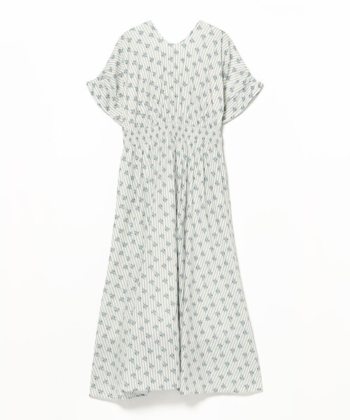 NE QUITTEZ PAS!（ヌキテパ）の「ne Quittez pas / スモール フラワー ギャザー ワンピース（ワンピース・レディース・グリーン/グレー・ONE SIZE）」の22枚目の写真