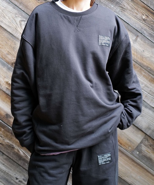 RVCA(ルーカ)の「RVCA メンズ RVCA×AZUL REVERSIBLE CREW トレーナー 【2025年秋冬モデル】(スウェット・メンズ・ブラック・FREE)」の14枚目の写真