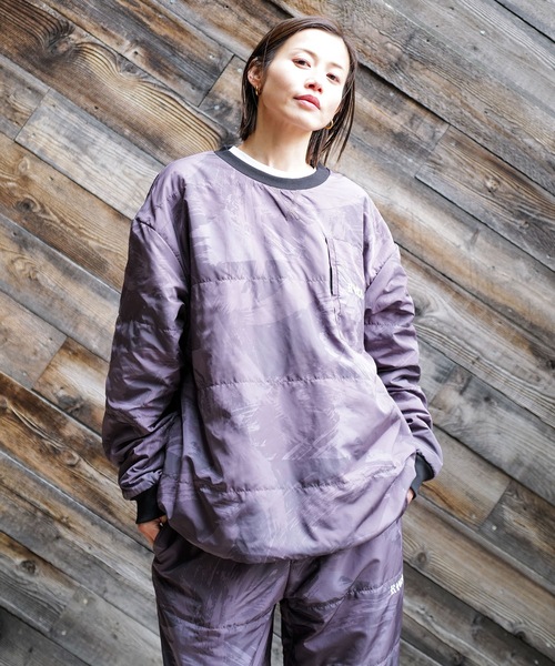 RVCA(ルーカ)の「RVCA メンズ RVCA×AZUL REVERSIBLE CREW トレーナー 【2025年秋冬モデル】(スウェット・メンズ・ブラック・FREE)」の7枚目の写真