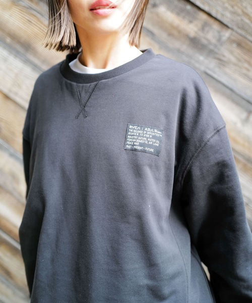 RVCA(ルーカ)の「RVCA メンズ RVCA×AZUL REVERSIBLE CREW トレーナー 【2025年秋冬モデル】(スウェット・メンズ・ブラック・FREE)」の15枚目の写真
