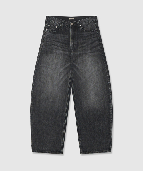 ANOLORCODE WOMAN(アナルロコード ウーマン)の「ニーブカーブドデニムパンツ(黒青)(デニムパンツ・レディース・その他・SMALL/MEDIUM/LARGE)」の2枚目の写真