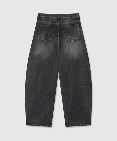 ANOLORCODE WOMAN(アナルロコード ウーマン)の「ニーブカーブドデニムパンツ(黒青)(デニムパンツ・レディース・その他・SMALL/MEDIUM/LARGE)」の3枚目の写真
