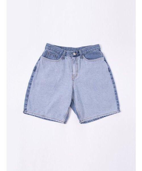 KATRINA K(カトリーナケイ)の「ユニセックスダブルトーンデニムショーツ(その他パンツ・レディース・その他・L/M/S/XL)」の4枚目の写真