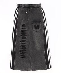 MKD.ZAKKA（エムケーディーザッカ）の「ストリートアクセントクラッシュデニム（デニムパンツ）」