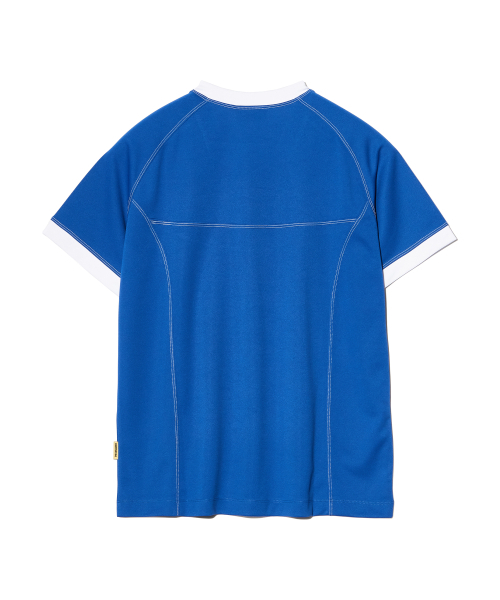 PIECEMAKER（ピースメーカー）の「SPORTY MESH COMBI JERSEY TOP (BLUE)（Tシャツ/カットソー・レディース・その他・FREE）」の8枚目の写真