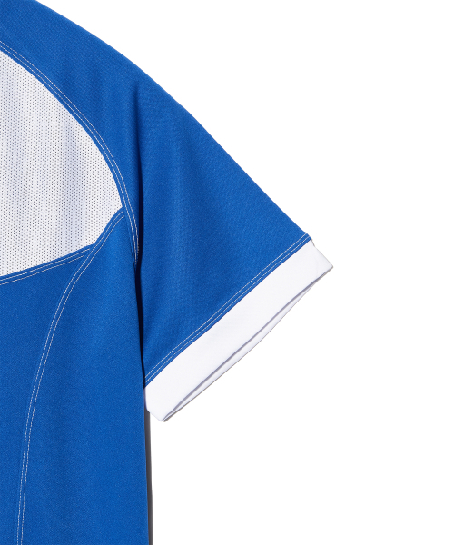 PIECEMAKER（ピースメーカー）の「SPORTY MESH COMBI JERSEY TOP (BLUE)（Tシャツ/カットソー・レディース・その他・FREE）」の10枚目の写真