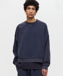 DEFINE（ディファイン）の「フェイドウォッシングスウェットシャツネイビー（スウェット）」