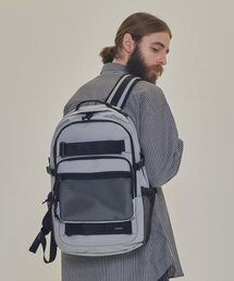 CARGOBROS（カーゴブロス）の「CB ダブルストラップポケットバックパック (グレー)（バックパック/リュック）」