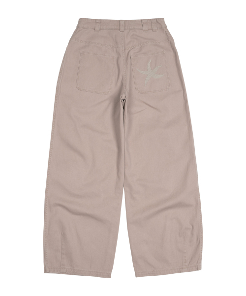 THECOLDESTMOMENT（ザコールデストモーメント）の「TCM washed starfish chino pants (indi pink)（その他パンツ・レディース・その他・S/M/L）」の2枚目の写真