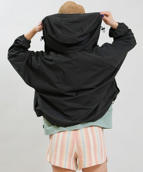 rip curl(リップカール)の「RIP CURL/リップカール ZIP HOODIE UVケアラッシュガード 水陸両用 RCL6S-4301(ラッシュガード・レディース・ブラック/レオパード/ホワイト・L/M)」の11枚目の写真