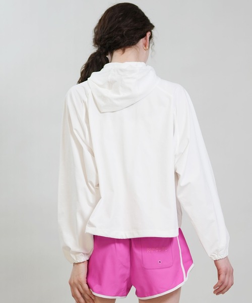 rip curl(リップカール)の「RIP CURL/リップカール ZIP HOODIE UVケアラッシュガード 水陸両用 RCL6S-4301(ラッシュガード・レディース・ブラック/レオパード/ホワイト・L/M)」の5枚目の写真