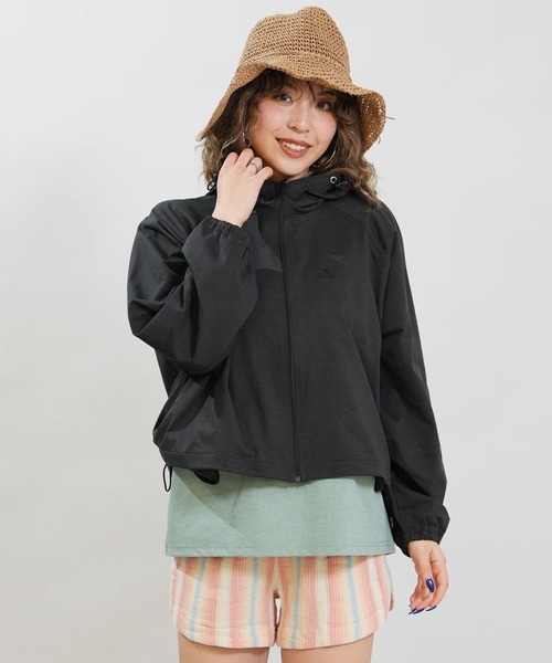 rip curl(リップカール)の「RIP CURL/リップカール ZIP HOODIE UVケアラッシュガード 水陸両用 RCL6S-4301(ラッシュガード・レディース・ブラック/レオパード/ホワイト・L/M)」の10枚目の写真