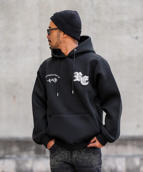 adamsJUGGLER（アダムスジャグラー）の「RTEG&OE/ローズフーディー（パーカー・メンズ・ブラック/グレー・XL/L/M/S）」の14枚目の写真