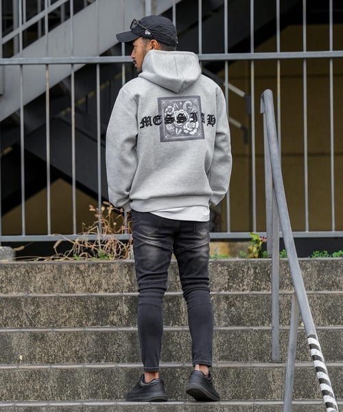 adamsJUGGLER（アダムスジャグラー）の「RTEG&OE/ローズフーディー（パーカー・メンズ・ブラック/グレー・XL/L/M/S）」の10枚目の写真