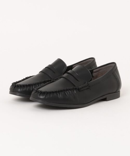 la farfa SHOES(ラ・ファーファ シューズ)の「la farfa shoes ふわふわ 大人 モカローファー(ローファー・レディース・ダークブラウン/ブラック/シルバー・24.0cm/24.5cm/25.0cm/25.5cm/26.0cm/23.5cm/26.5cm)」の4枚目の写真