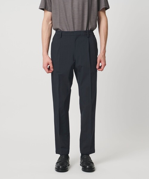 UNITED ARROWS（ユナイテッドアローズ）の「ウェザーコンフォート タフタ サイドシャーリング  スラックス 撥水 ストレッチ（その他パンツ・メンズ・ネイビー・M/L/XL/S）」の4枚目の写真