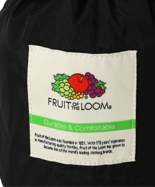 FRUIT OF THE LOOM(フルーツオブザルーム)の「EX NYLON DRAWSTRING BAG / ナイロン ドローストリング バッグ / カジュアル デイリー(ハンドバッグ・メンズ・ミント/ネイビー/ピンク/ブラック/ブルー・FREE)」の11枚目の写真