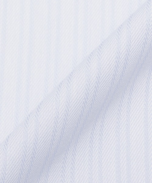 TOKYO SHIRTS(トウキョウシャツ)の「形態安定ノンアイロン ボタンダウン 長袖ビジネスワイシャツ(ビジネスシャツ・メンズ・ブルー・首回り37cm-裄丈80cm/首回り39cm-裄丈80cm/首回り39cm-裄丈84cm/首回り41cm-裄丈82cm/首回り41cm-裄丈86cm/首回り42cm-裄丈82cm/首回り42cm-裄丈86cm/首回り43cm-裄丈82cm/首回り43cm-裄丈86cm/首回り37cm-裄丈84cm)」の4枚目の写真