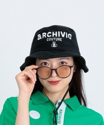 archivio（アルチビオ）の「<LADIES>サンシェード付ロゴ刺繍ハット（ハット）」
